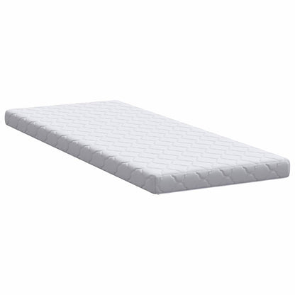 Matratze Weiß 70 x 200 cm Jacquard-Stoff