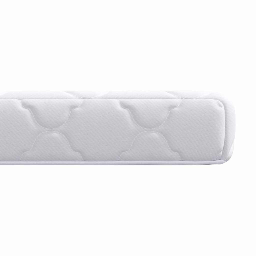 Matratze Weiß 70 x 200 cm Jacquard-Stoff