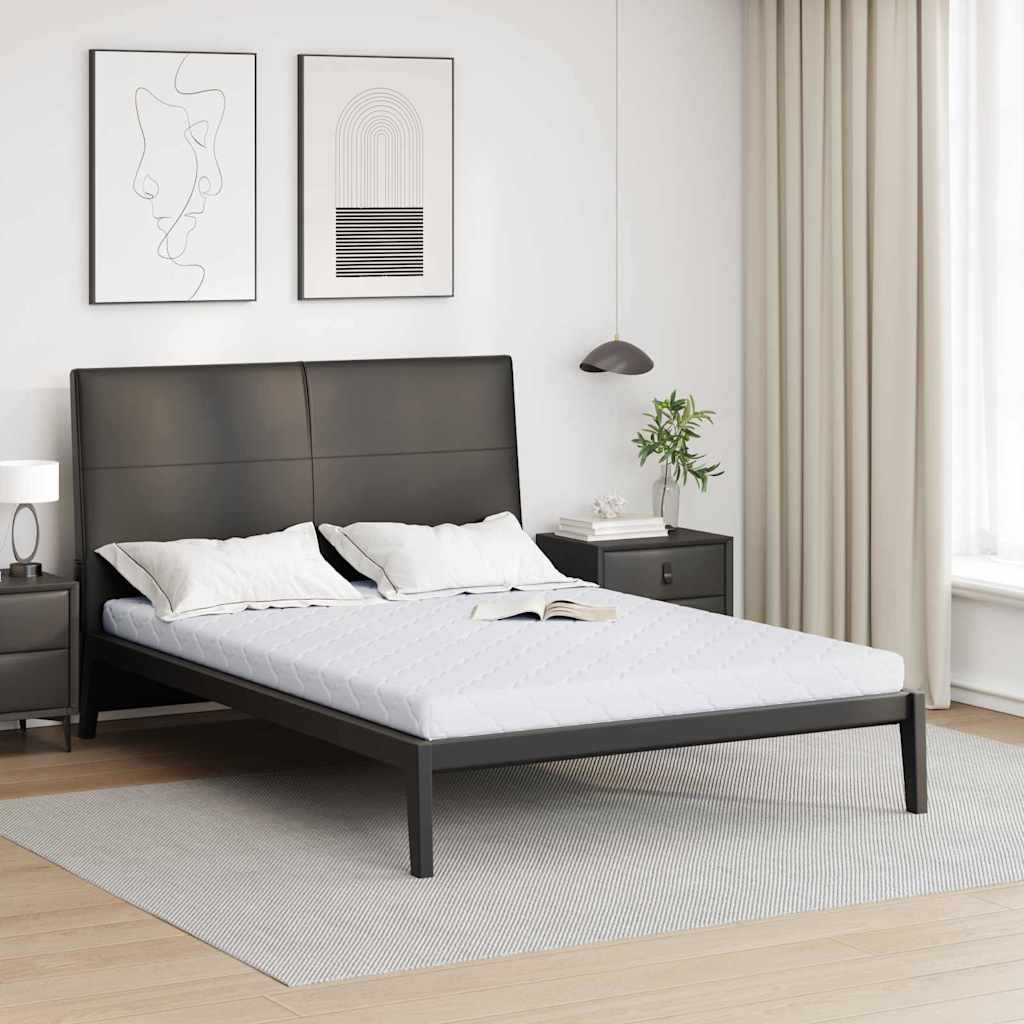 Matratze Weiß 140 x 200 cm Jacquard-Stoff