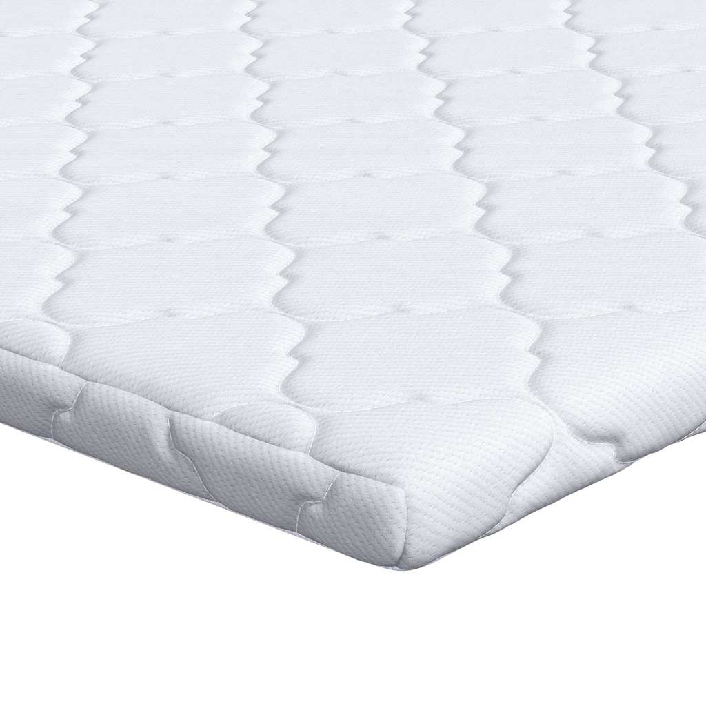 Matratzenpads Weiß 90 x 190 cm PU-Schaum