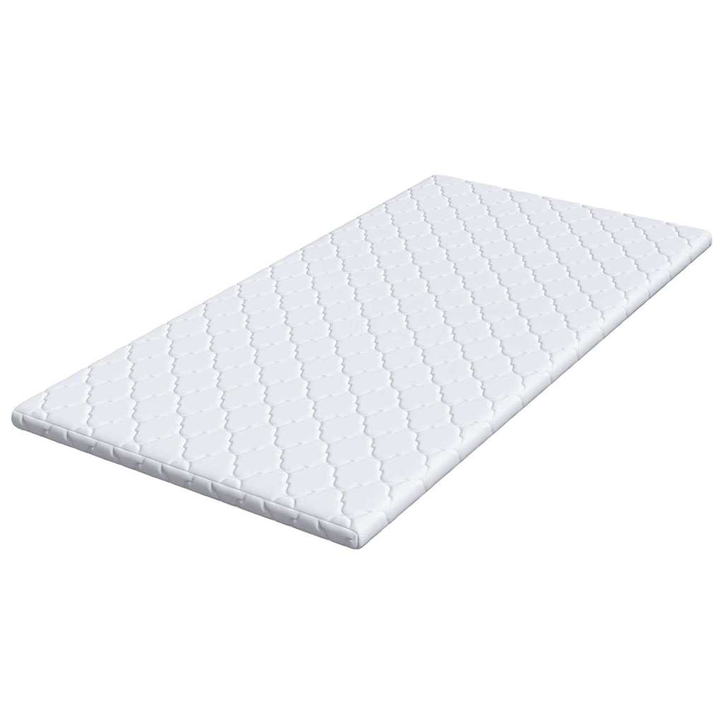 Matratzenpads Weiß 90 x 190 cm PU-Schaum