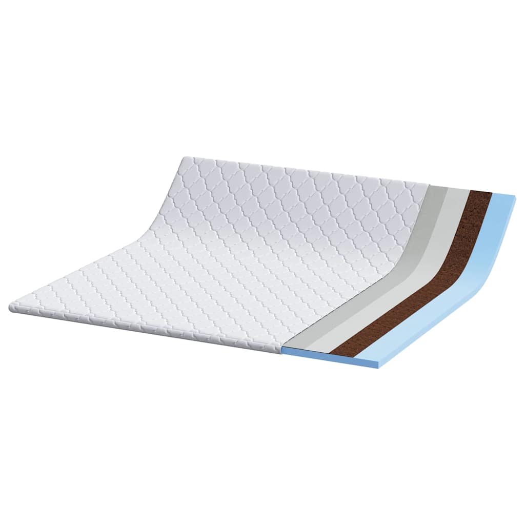 Matratzenpads Weiß 180 x 200 cm PU-Schaum