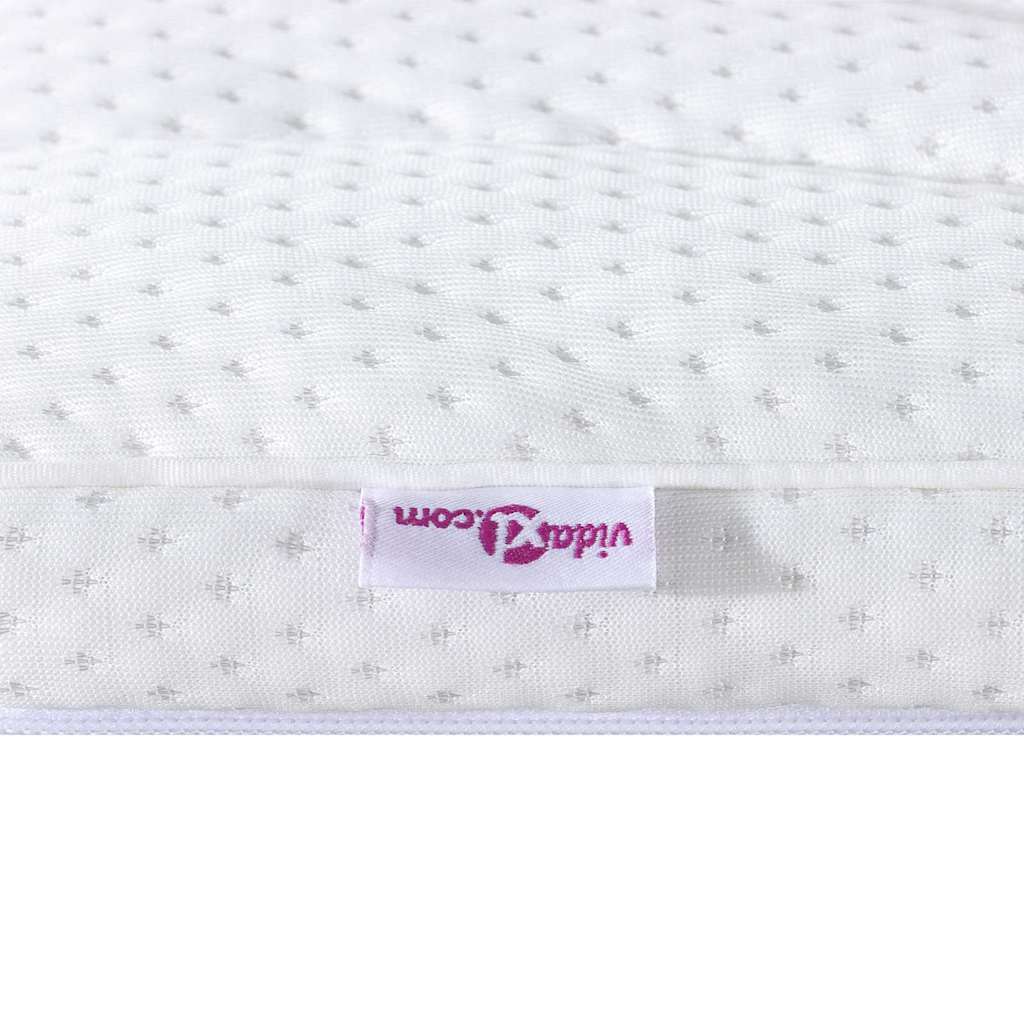 Matratzenpads Weiß 80 x 200 cm Latex
