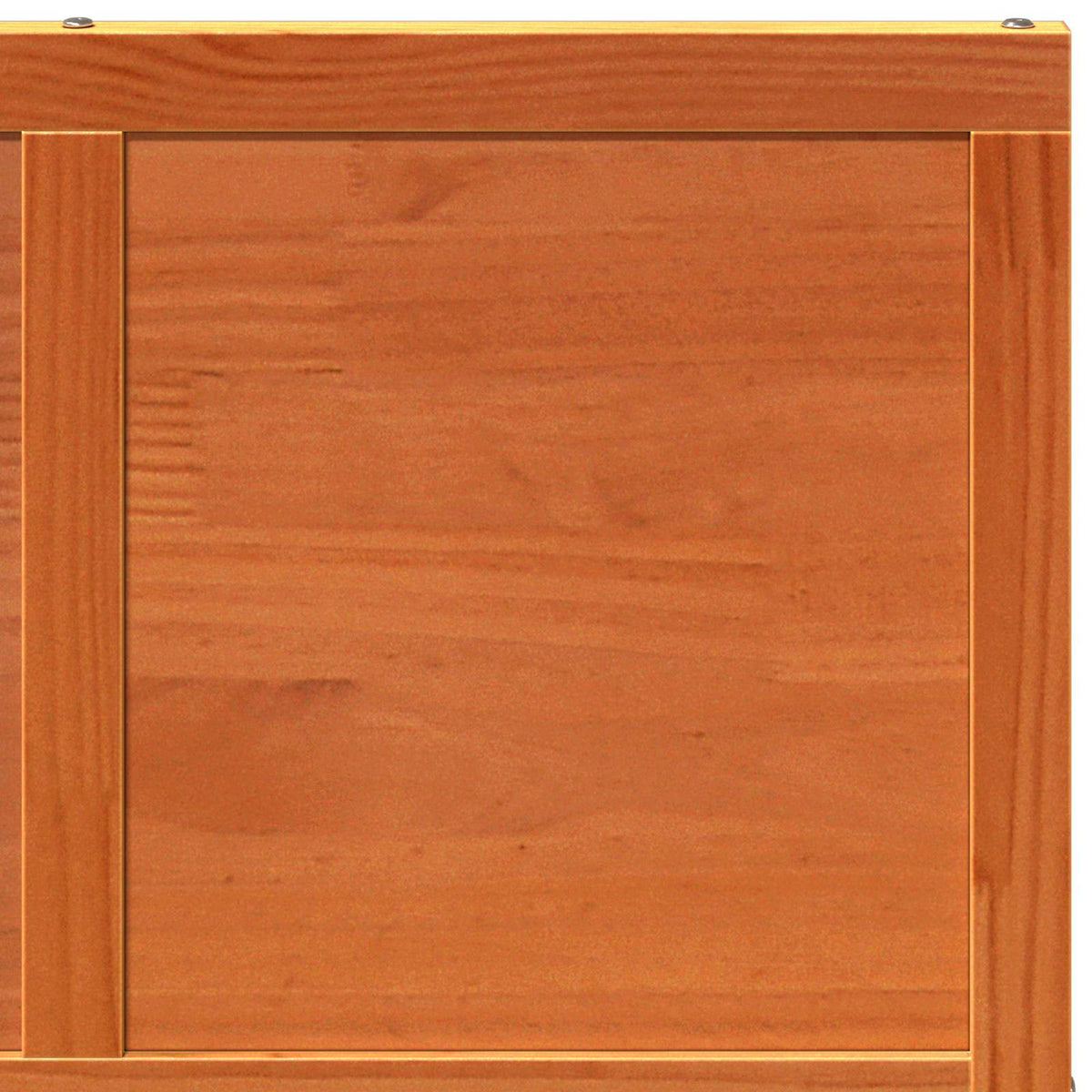 Scheunentür Wachsbraun 80 x 208 cm Massives Kiefernholz
