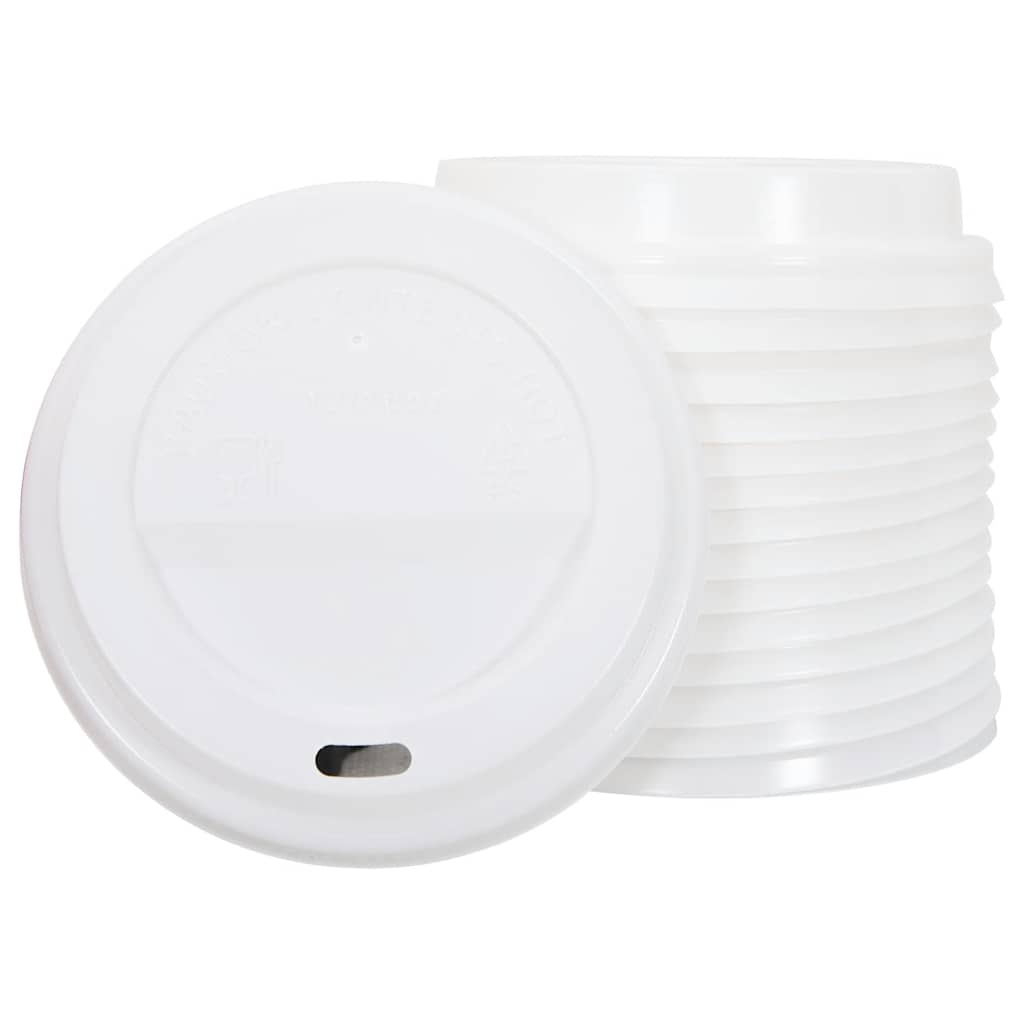 Pappbecher mit Deckeln 1000 Stk. 4oz 100ml