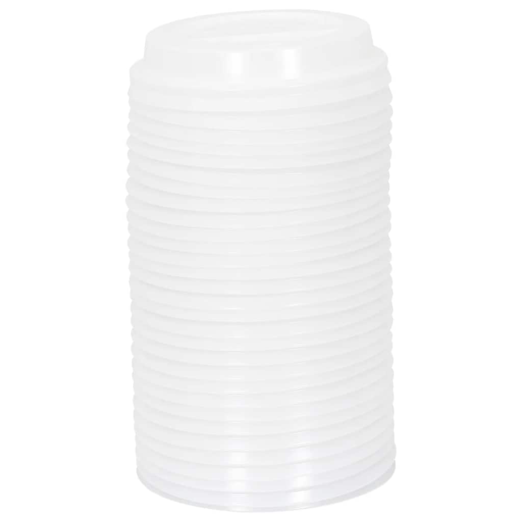 Pappbecher mit Deckeln 1000 Stk. 12oz 300ml