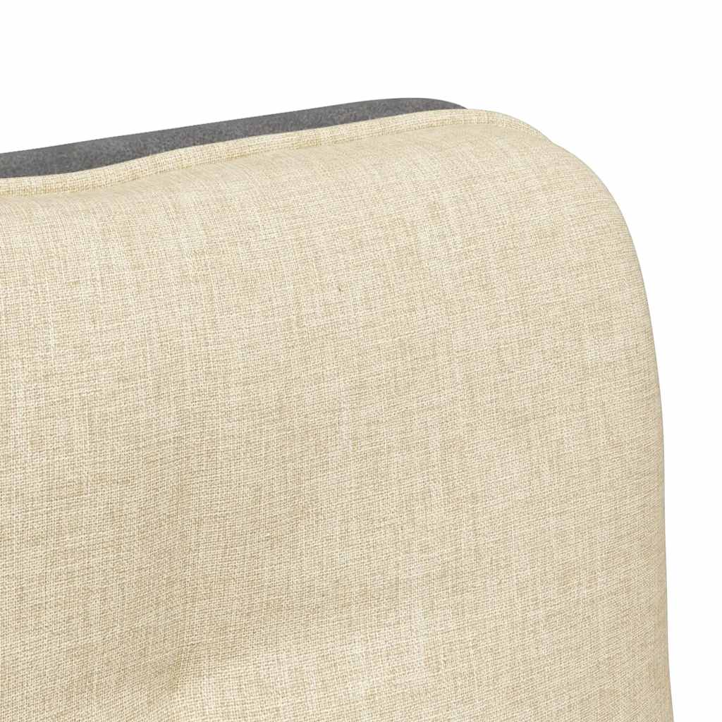 Office chair swivel cream fabric