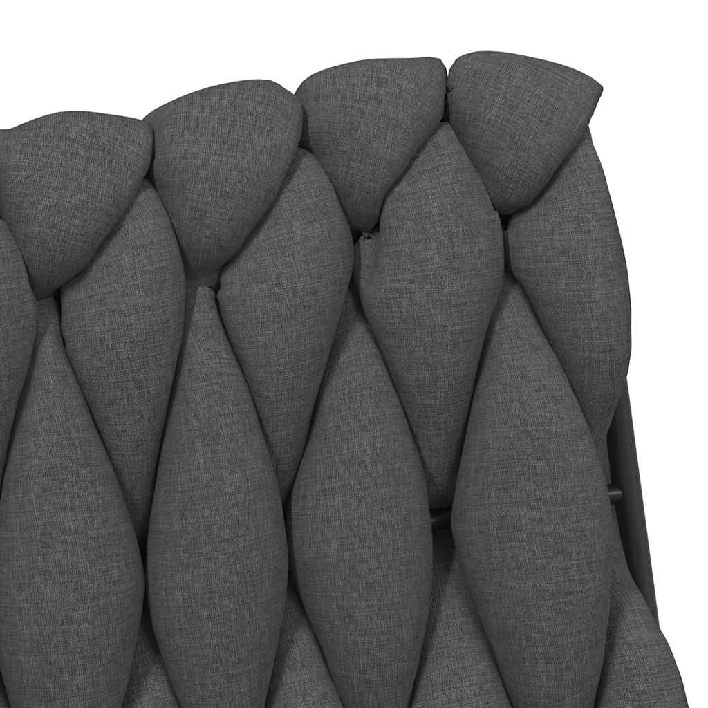 Office chair swivel dark grey fabric
