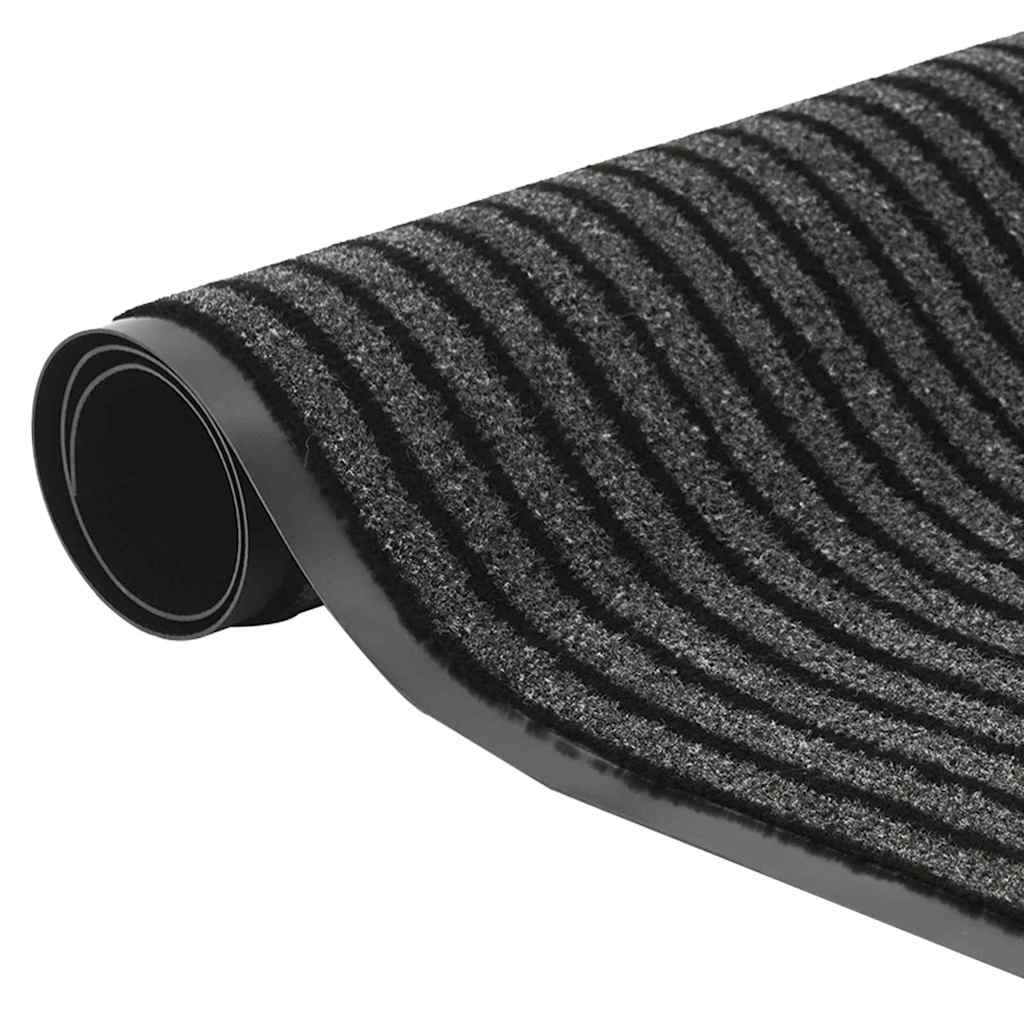 Fußmatte Schwarz 80 x 120 cm Polypropylen