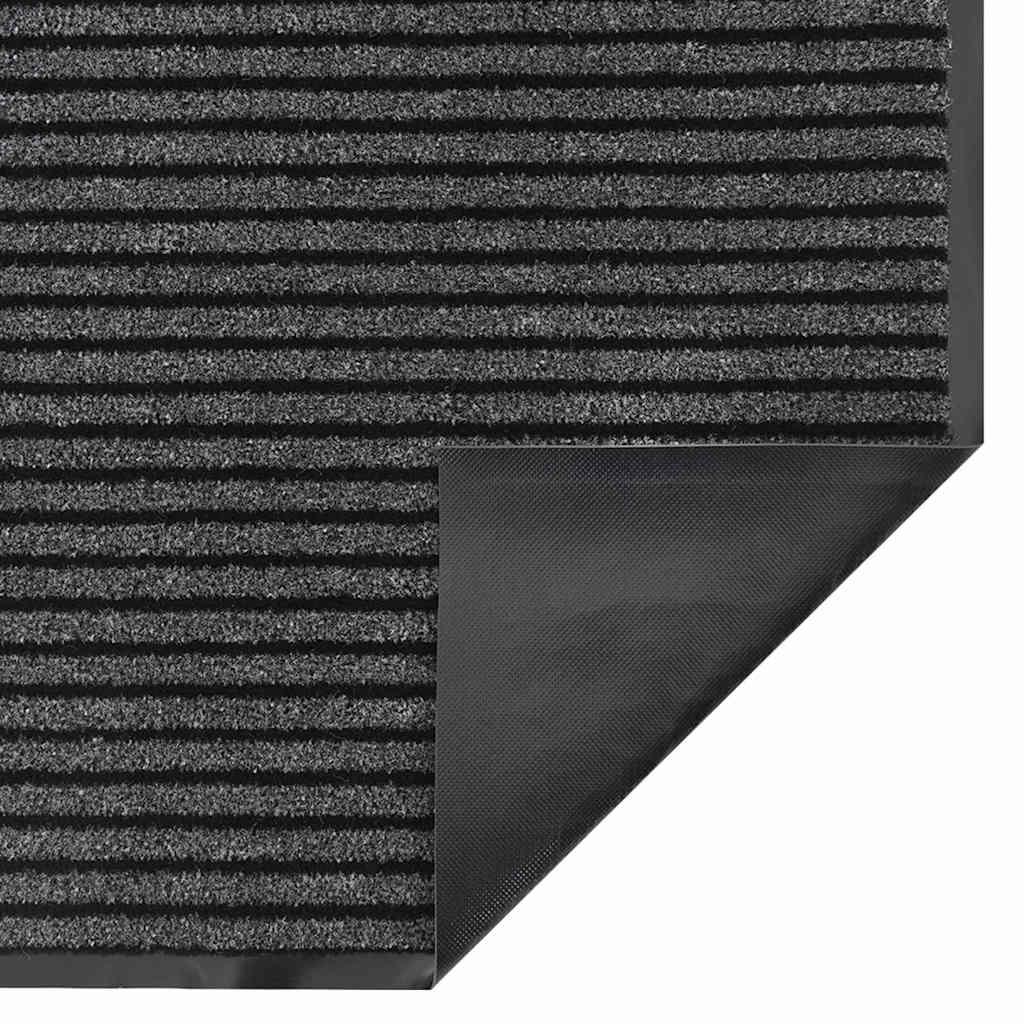 Fußmatte Schwarz 80 x 120 cm Polypropylen