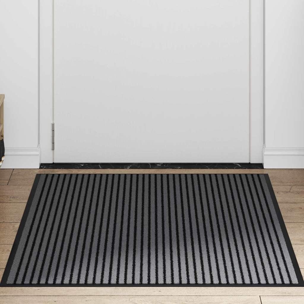 Fußmatte Schwarz 80 x 120 cm Polypropylen