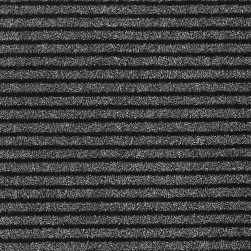 Fußmatte Schwarz 80 x 120 cm Polypropylen