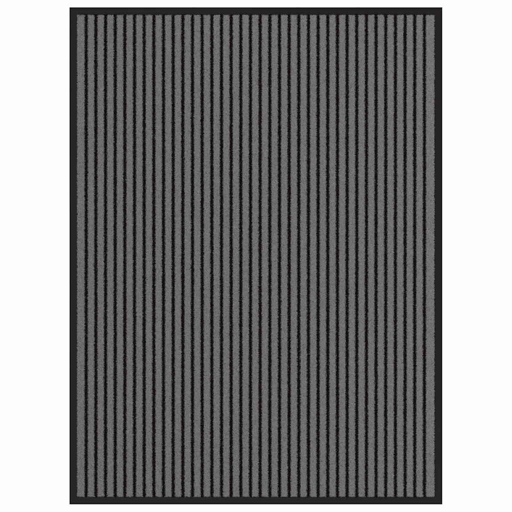 Fußmatte Schwarz 80 x 120 cm Polypropylen