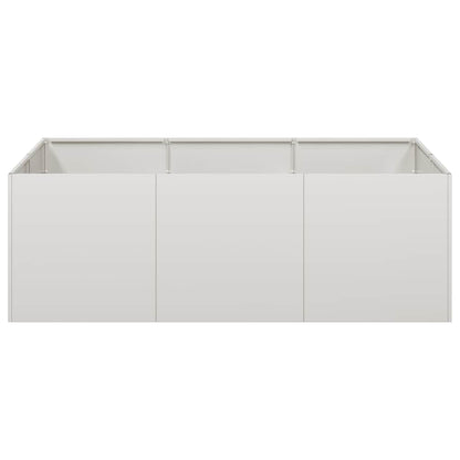 Pflanzkübel 120x80x40 cm Edelstahl