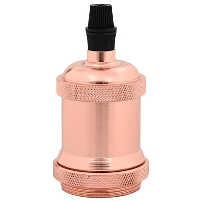 Lampenfassungen 2 Stk. Rosegold E27