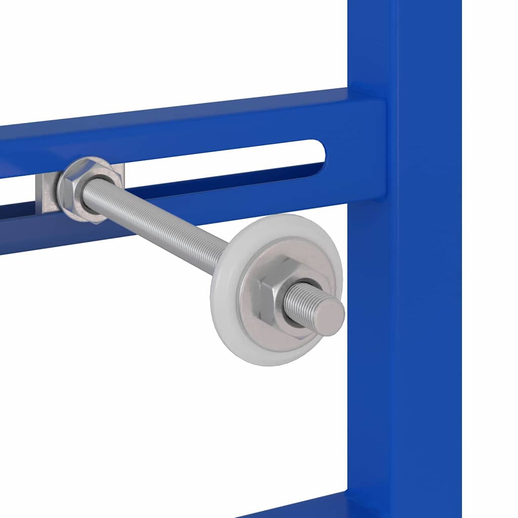 Wandhalterung für das Waschbecken-System Blau 50 x 3 x 112 cm