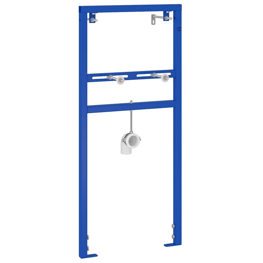 Wandhalterung für das Waschbecken-System Blau 50 x 3 x 112 cm