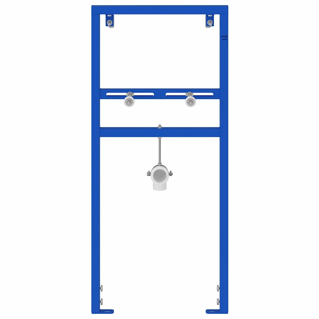 Wandhalterung für das Waschbecken-System Blau 50 x 3 x 112 cm