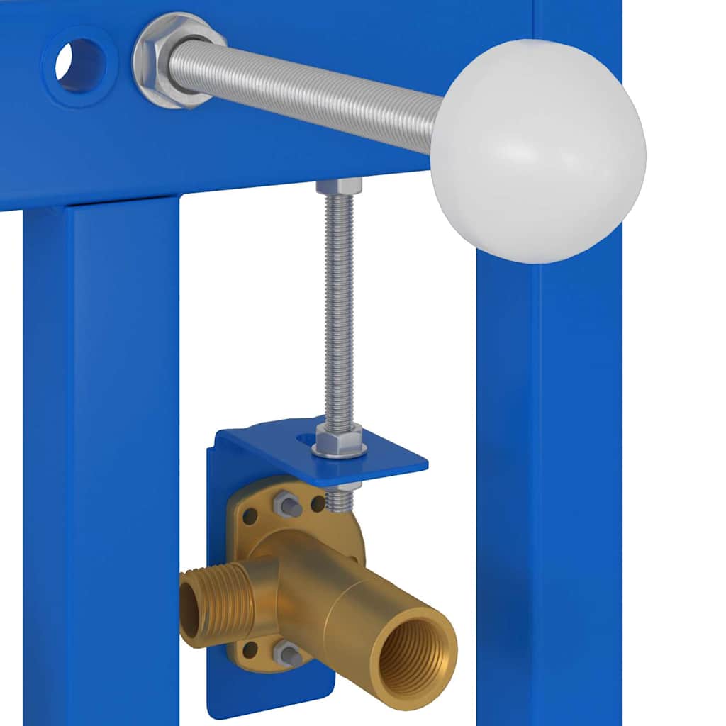 Wandhalterung für Bidet-System Blau 50 x 3 x 112 cm