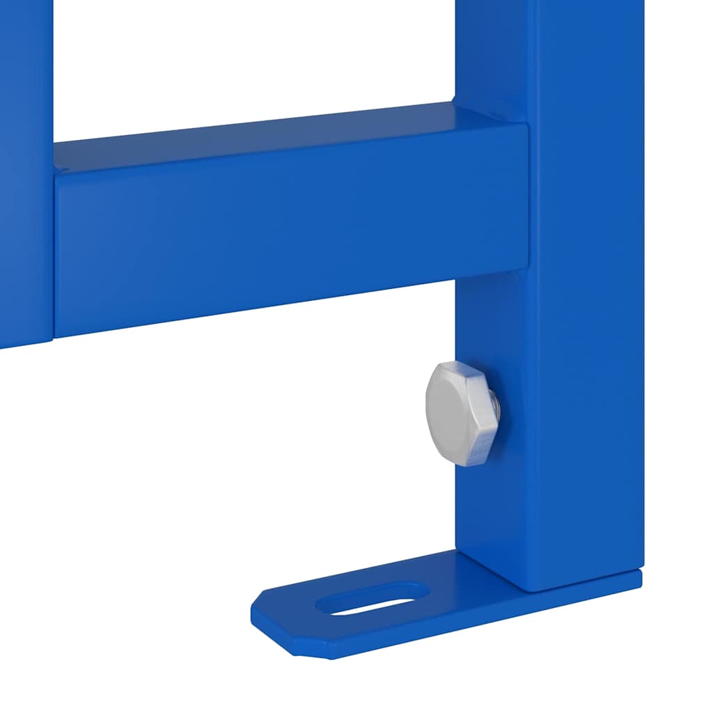 Wandhalterung für Bidet-System Blau 50 x 3 x 112 cm