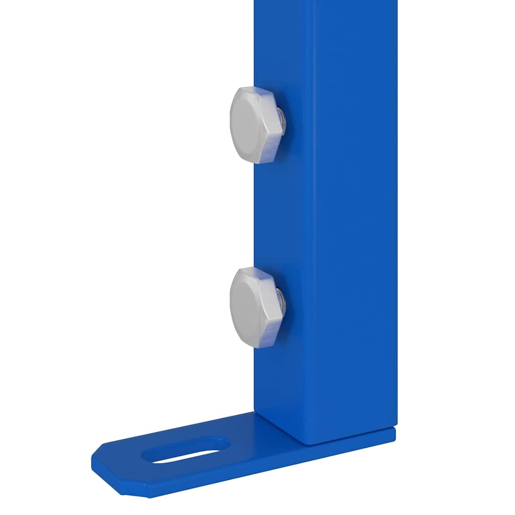 Wandhalterung für Urinalsystem Blau 50 x 3 x 112 cm