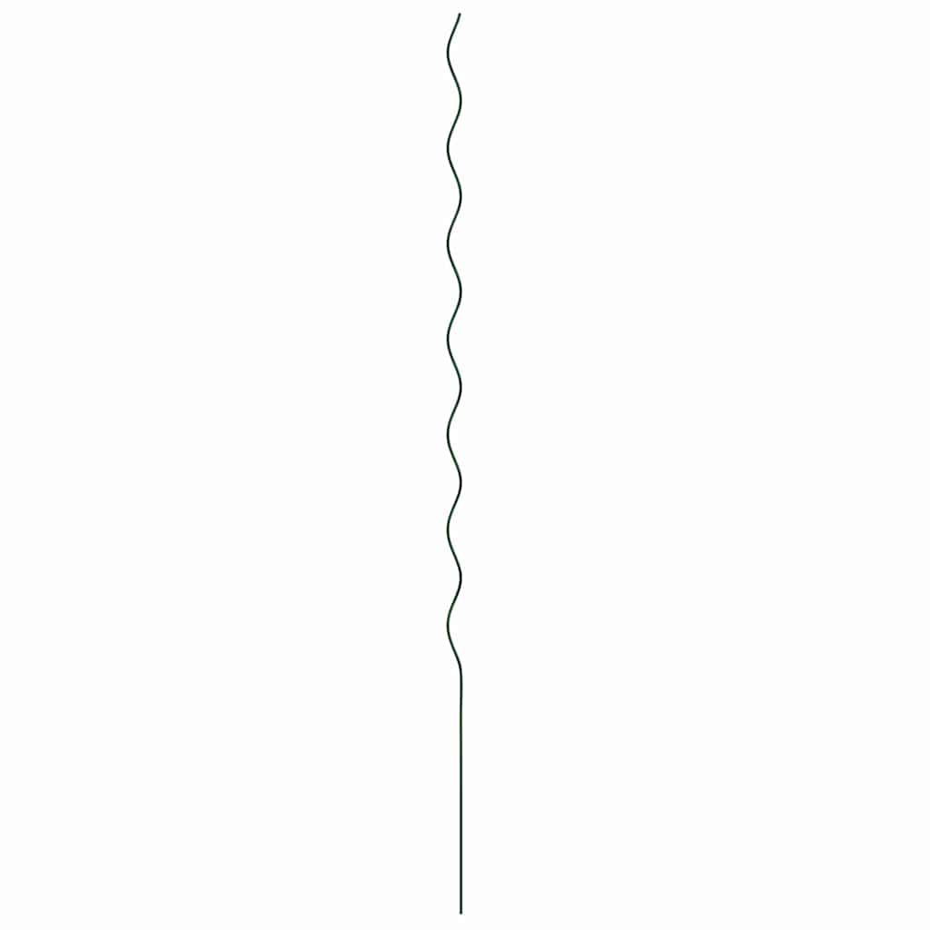 Pflanzenstütze 50 pcs Grün 170 x 0,6 x 0,6 cm Stahl