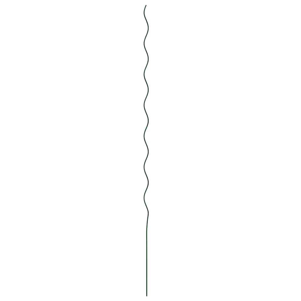 Pflanzenstütze 50 pcs Grün 170 x 0,6 x 0,6 cm Stahl
