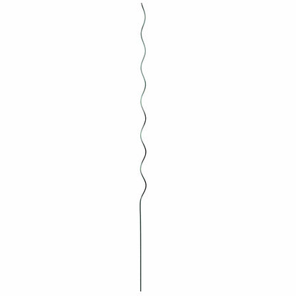 Pflanzenstütze 50 stk. Grün 150 x 0,6 x 0,6 cm Stahl
