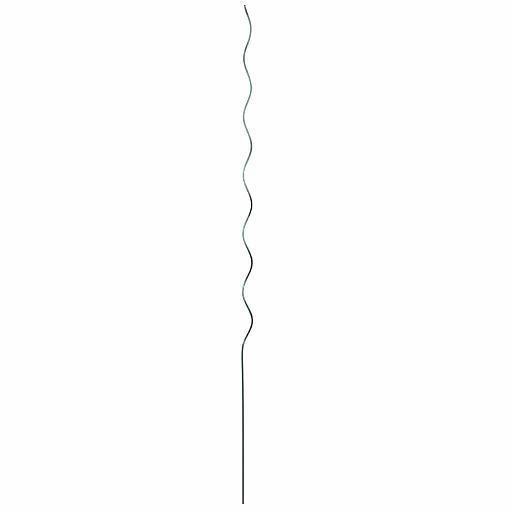Pflanzenstütze 20 stk. Grün 150 x 0,6 x 0,6 cm Stahl