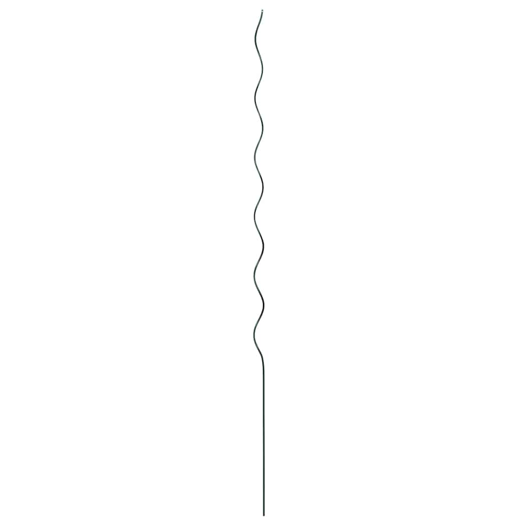 Pflanzenstütze 20 stk. Grün 150 x 0,6 x 0,6 cm Stahl