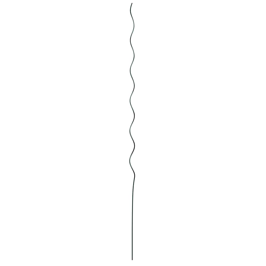 Pflanzenstütze 20 stk. Grün 150 x 0,6 x 0,6 cm Stahl