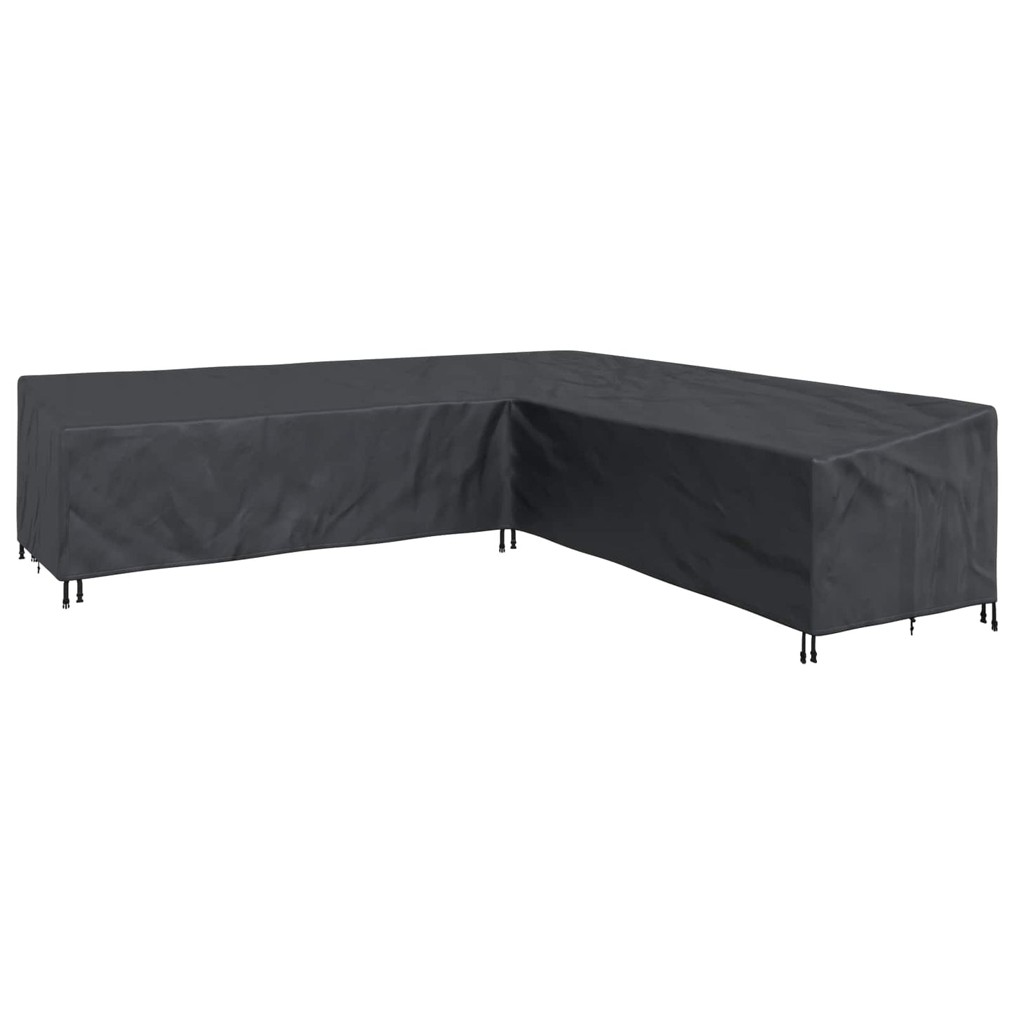 Möbelbezug Schwarz 325 x 325 x 80 cm 420D Oxford Stoff