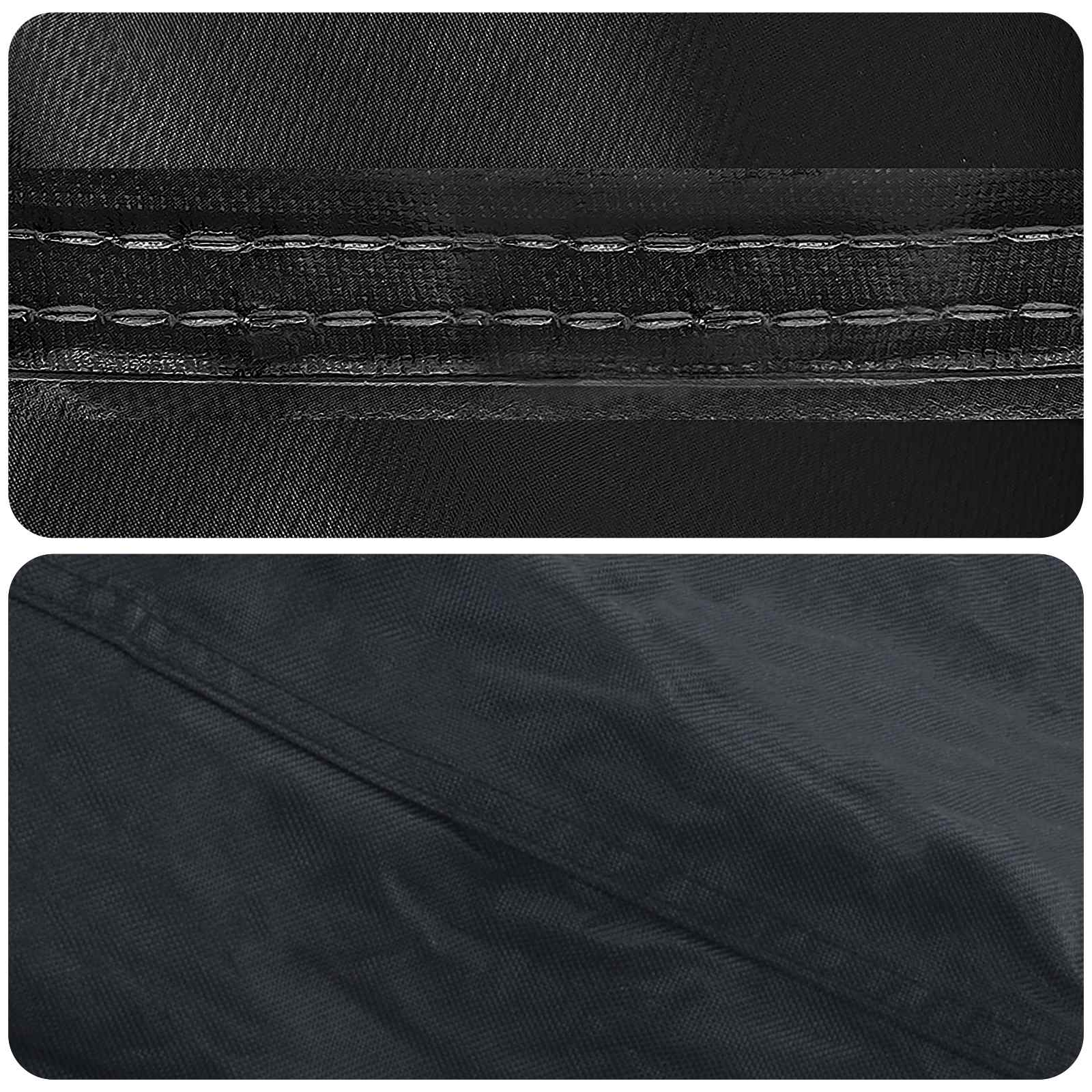 Möbelbezug Schwarz 325 x 325 x 80 cm 420D Oxford Stoff