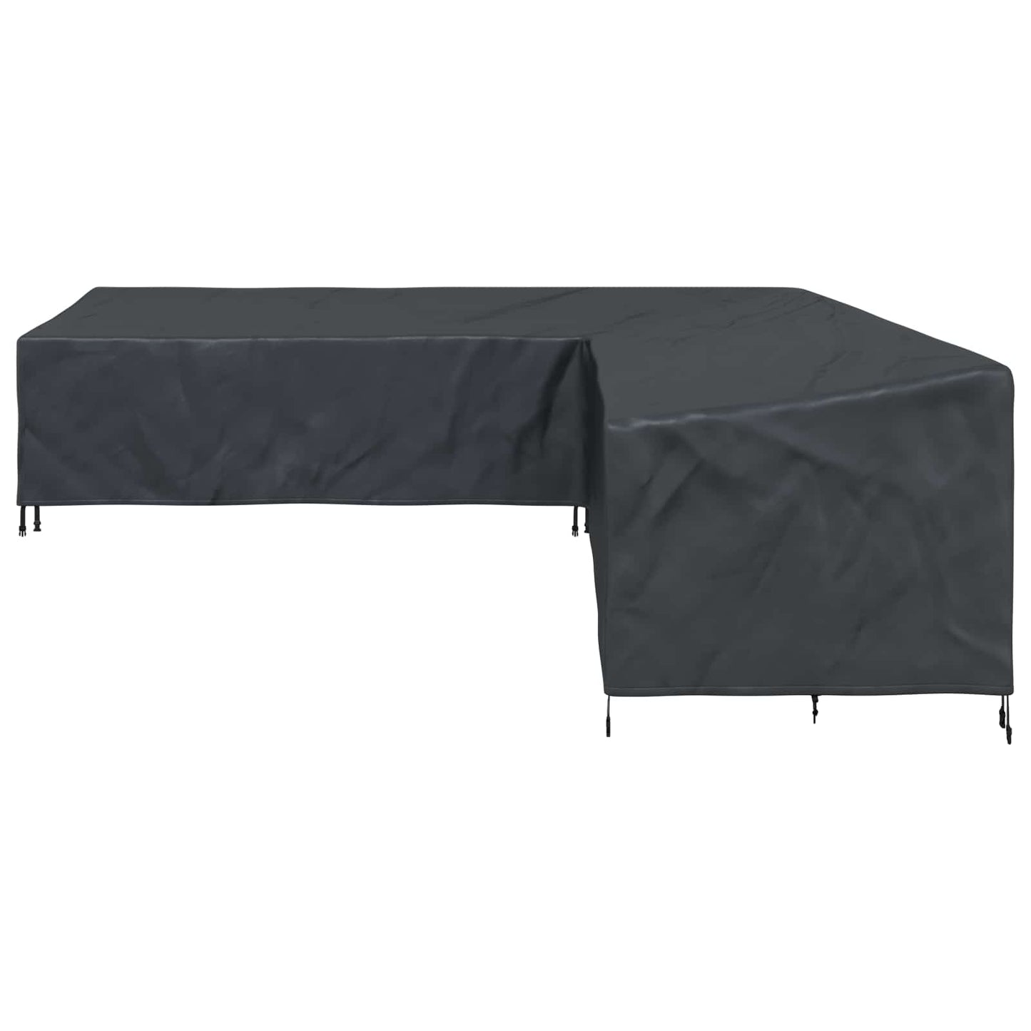 Möbelbezug Schwarz 325 x 325 x 80 cm 600D Oxford Stoff