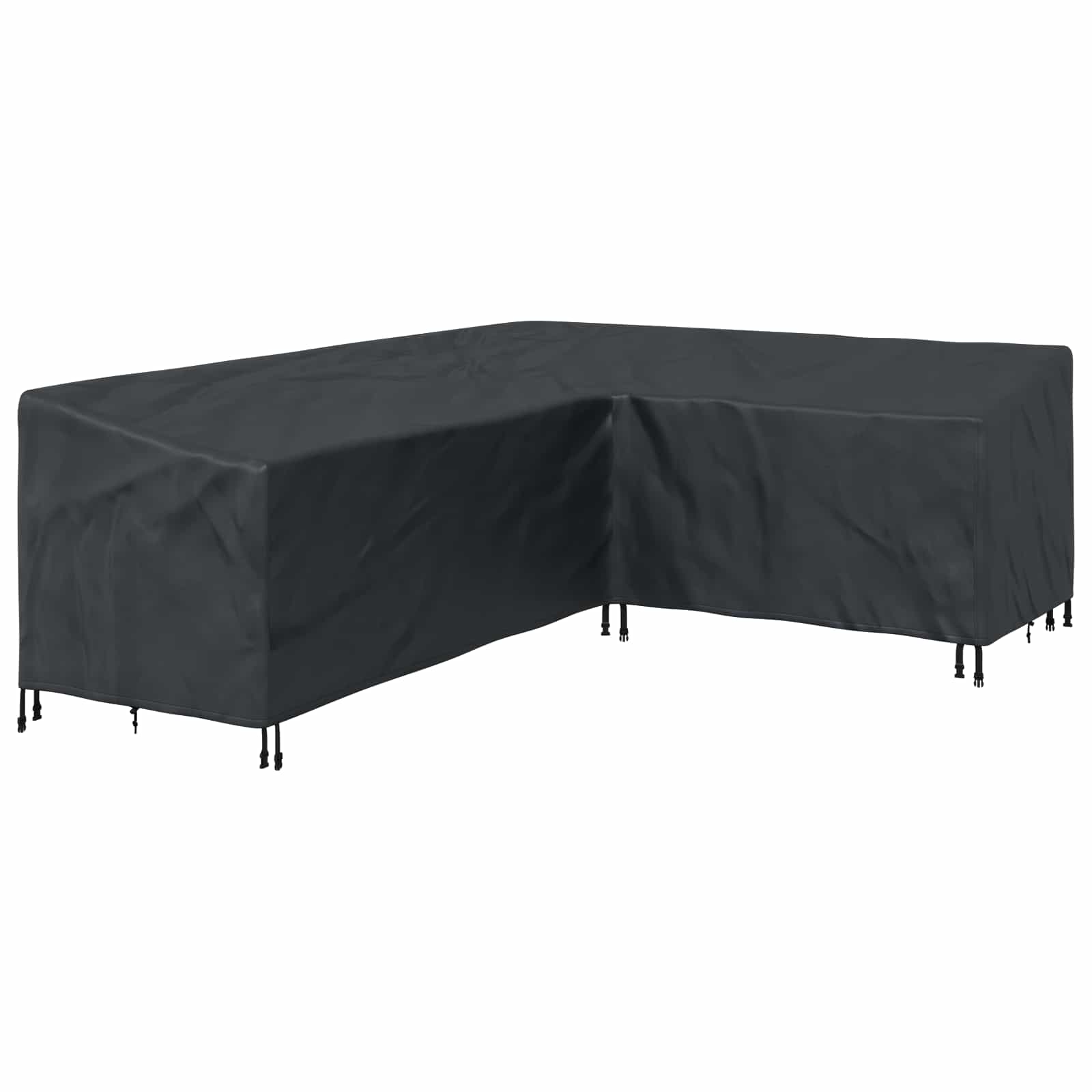 Möbelbezug Schwarz 260 x 210 x 80 cm 210D Oxford Stoff