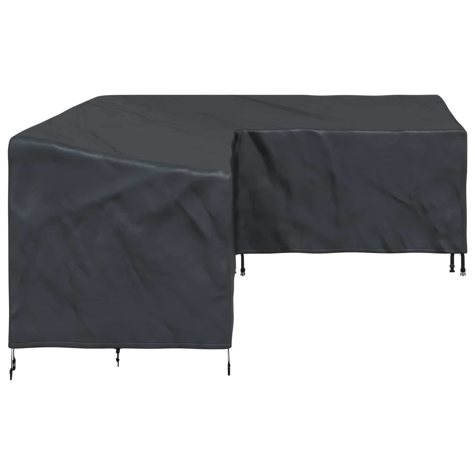 Möbelbezug Schwarz 260 x 210 x 80 cm 210D Oxford Stoff