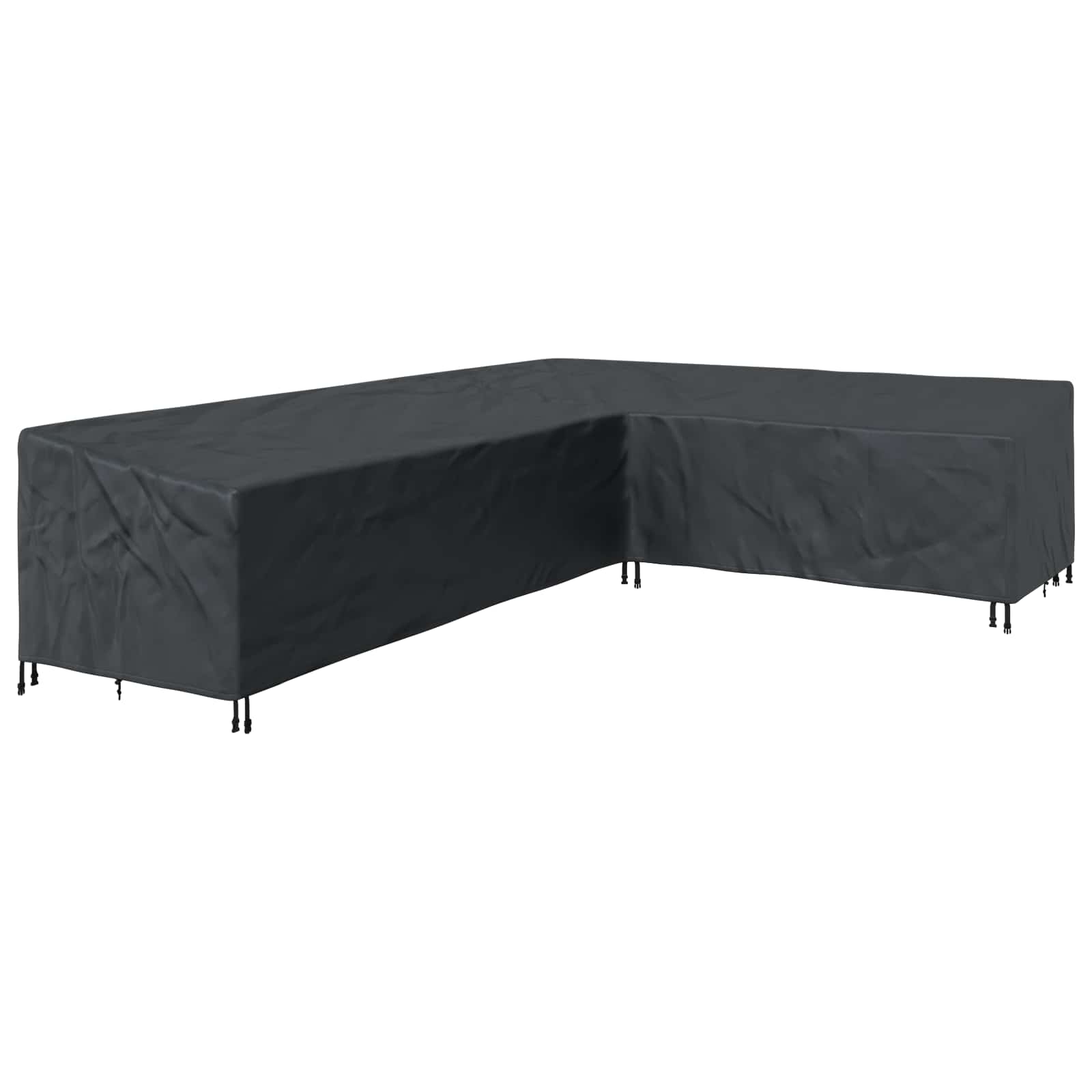 Möbelbezug Schwarz 355 x 275 x 80 cm 210D Oxford Stoff