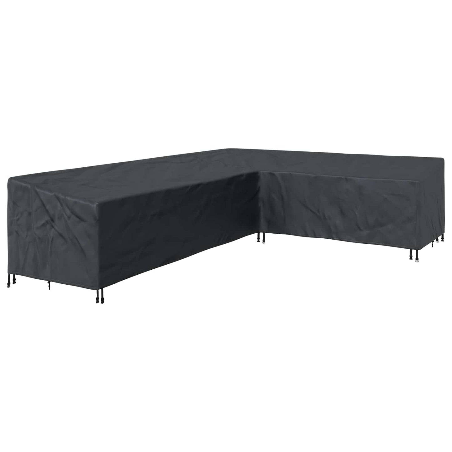 Möbelbezug Schwarz 355 x 275 x 80 cm 210D Oxford Stoff
