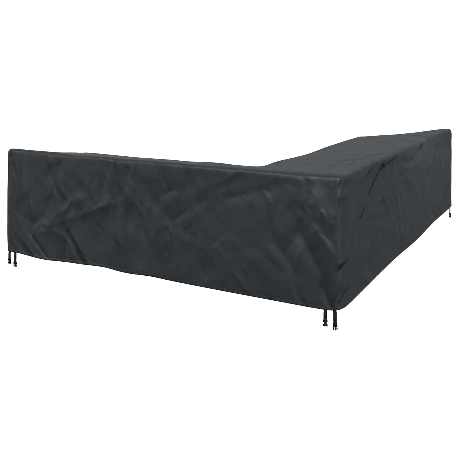 Möbelbezug Schwarz 355 x 275 x 80 cm 210D Oxford Stoff