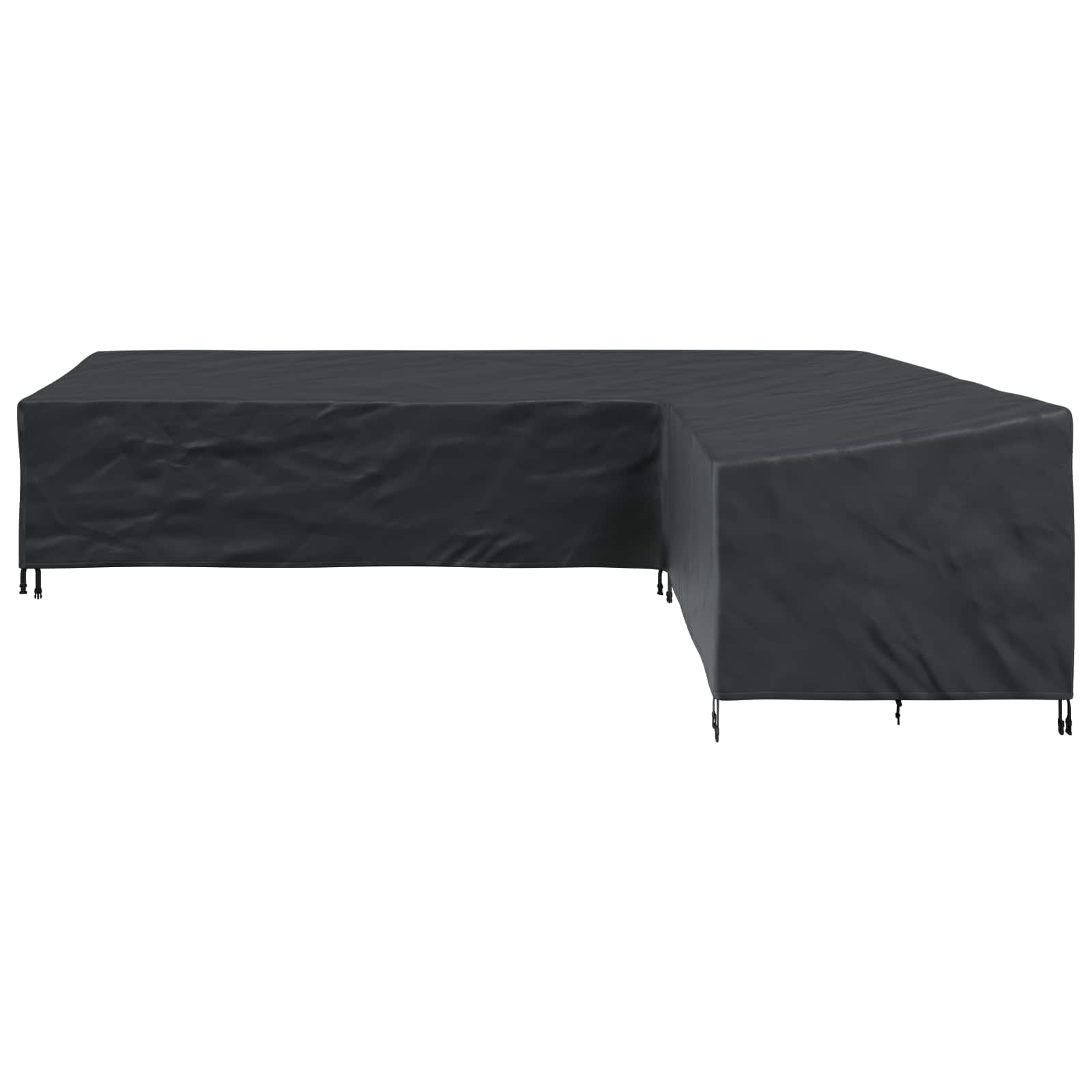 Möbelbezug Schwarz 355 x 275 x 80 cm 210D Oxford Stoff