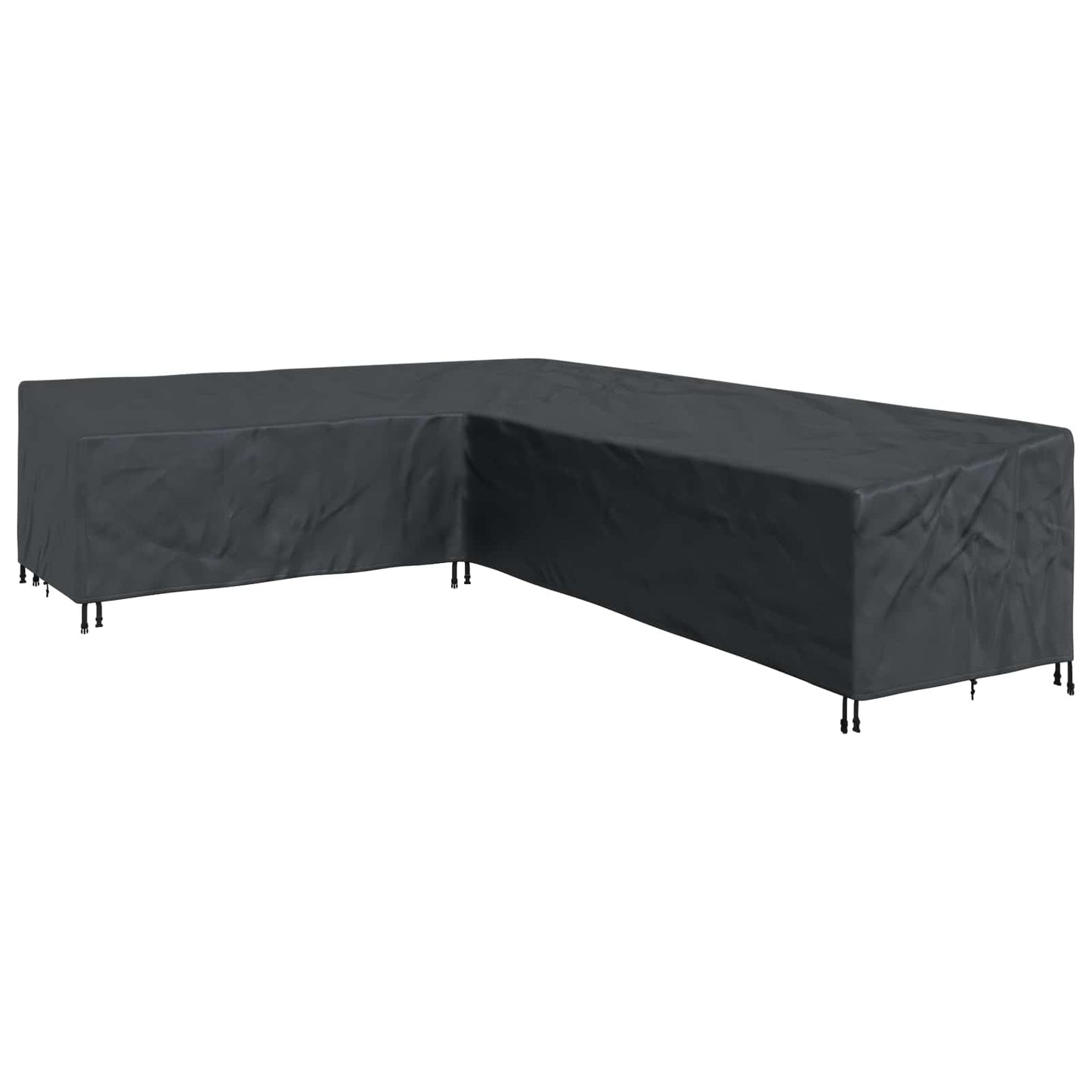 Möbelbezug Schwarz 355 x 275 x 80 cm 210D Oxford Stoff