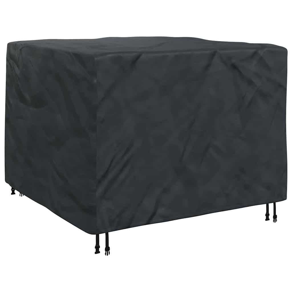 Möbelbezug Schwarz 125 x 125 x 74 cm 210D Oxford Stoff