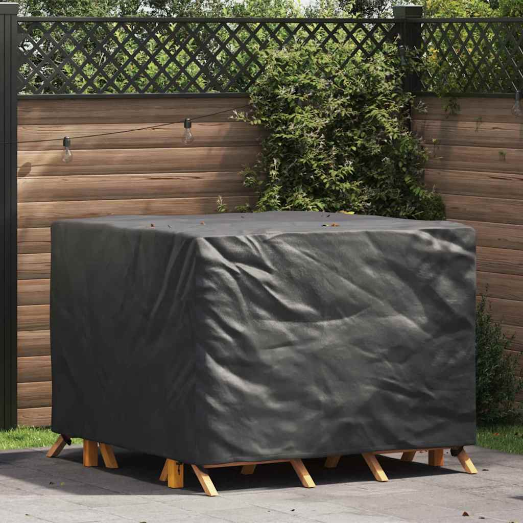 Möbelbezug Schwarz 135 x 135 x 90 cm 210D Oxford Stoff