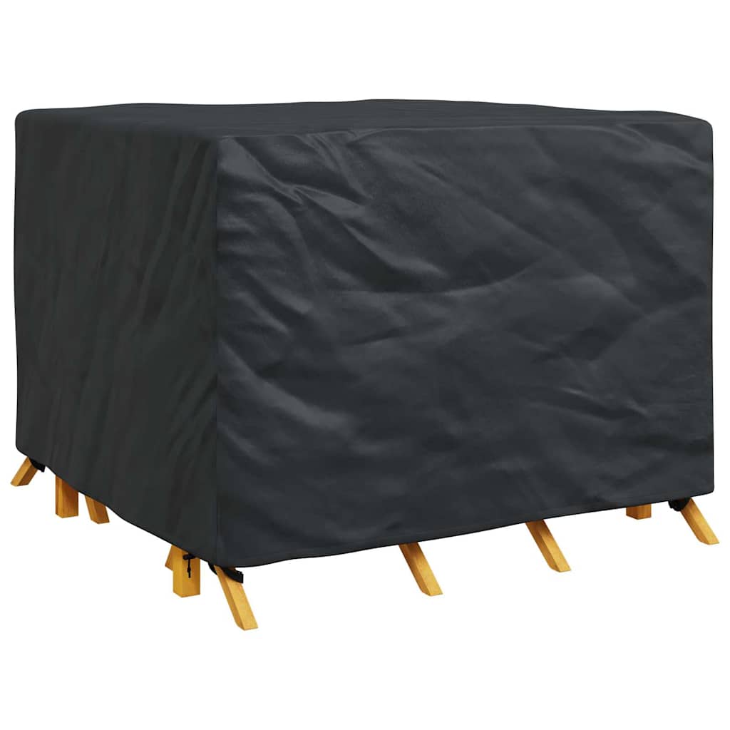 Möbelbezug Schwarz 135 x 135 x 90 cm 210D Oxford Stoff