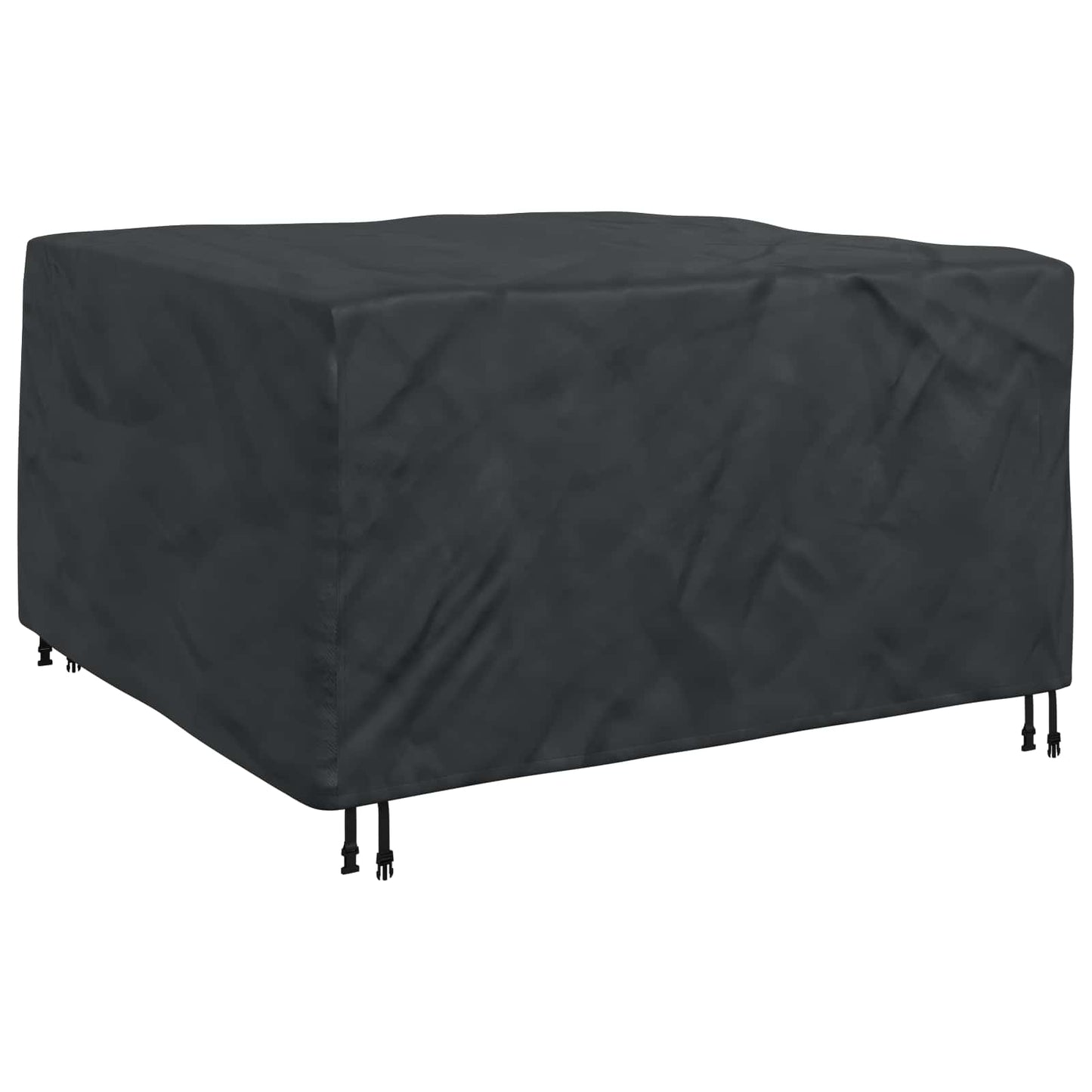 Möbelbezug Uni Schwarz 150 x 150 x 75 cm 210D