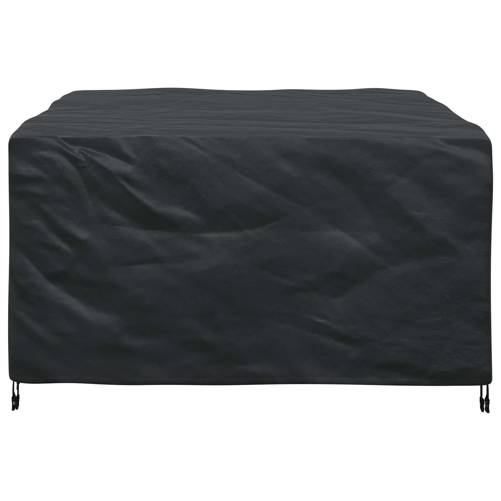 Möbelbezug Uni Schwarz 150 x 150 x 75 cm 210D