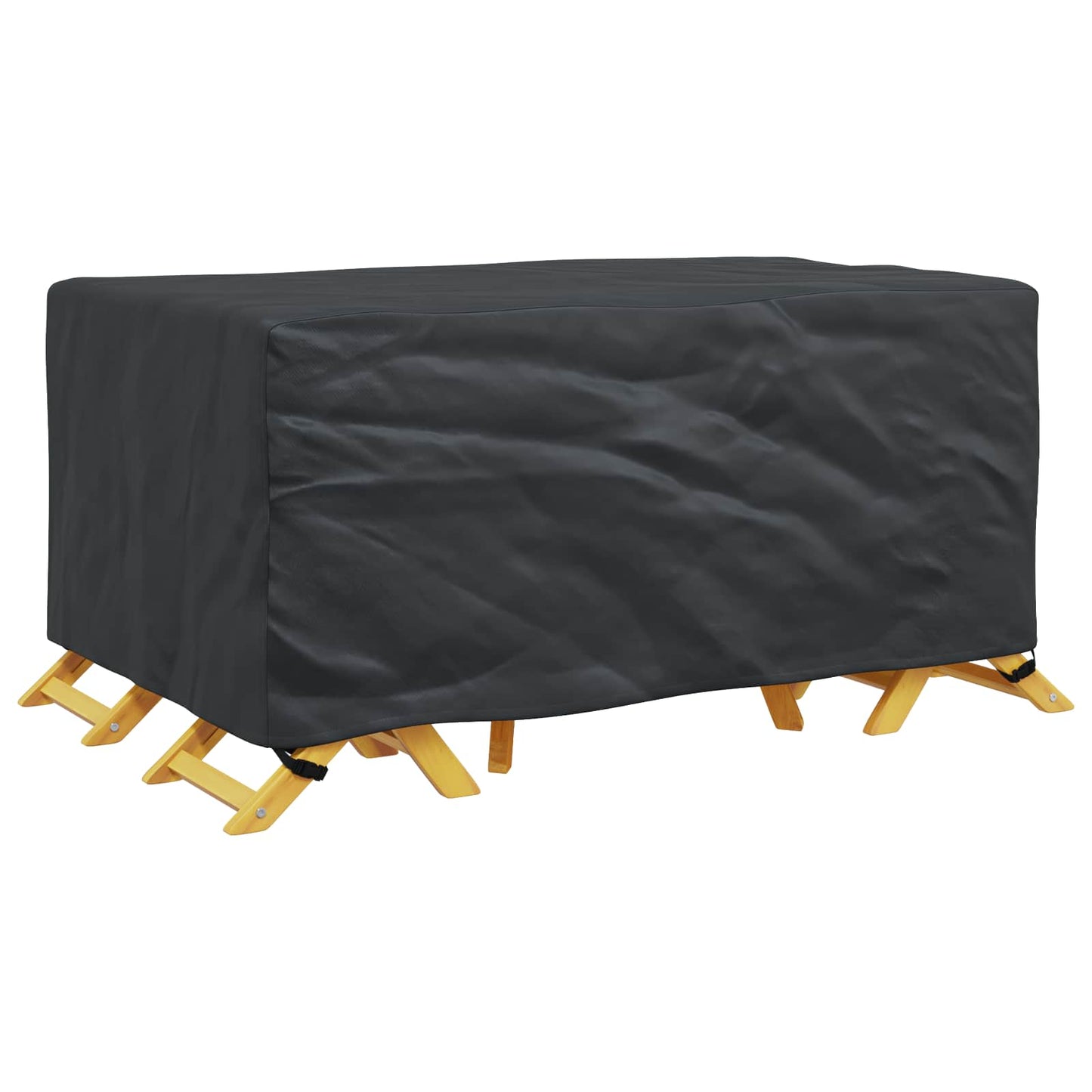 Möbelbezug Uni Schwarz 172 x 113 x 73 cm 420D