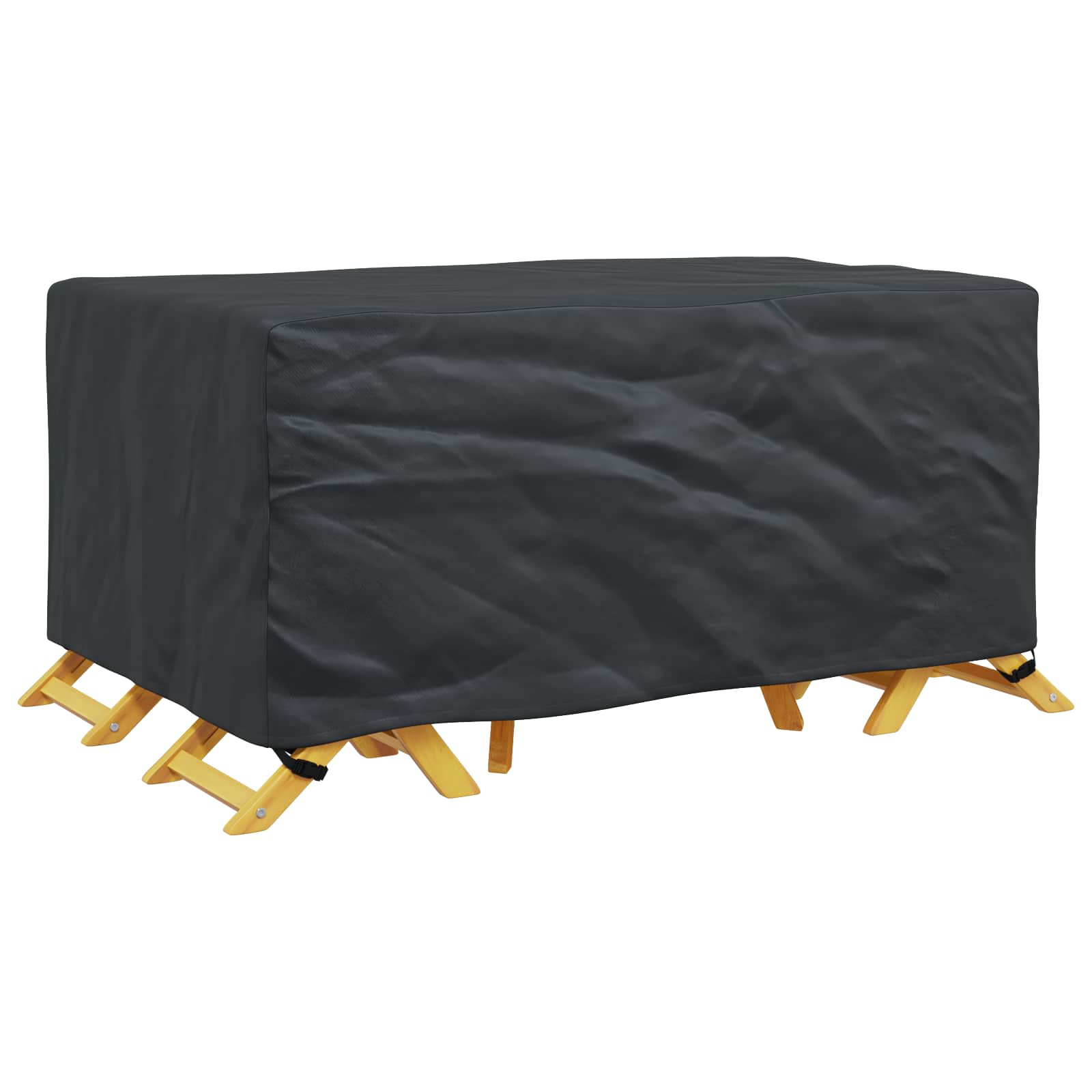 Möbelbezug Uni Schwarz 172 x 113 x 73 cm 420D
