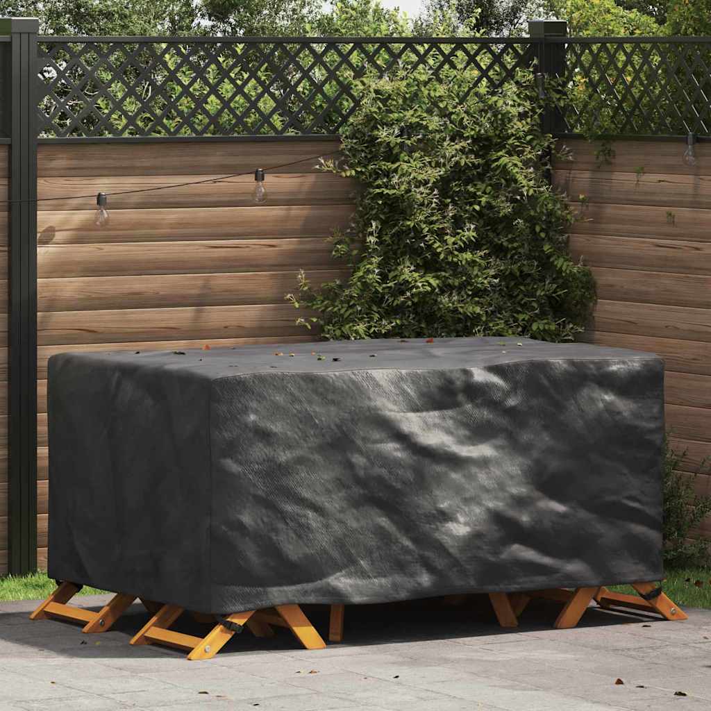 Möbelbezug Uni Schwarz 172 x 113 x 73 cm 600D