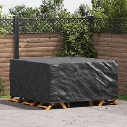 Möbelbezug Uni Schwarz 180 x 190 x 85 cm 210D